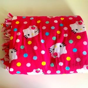 SOLD—Hello kitty blanket